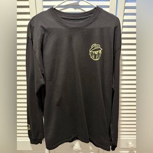 Malbon Long-Sleeve Crew Neck Shirt